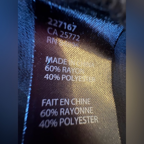 Dex Ladies Black Sheer Hem Cardigan - Picture 4 of 5